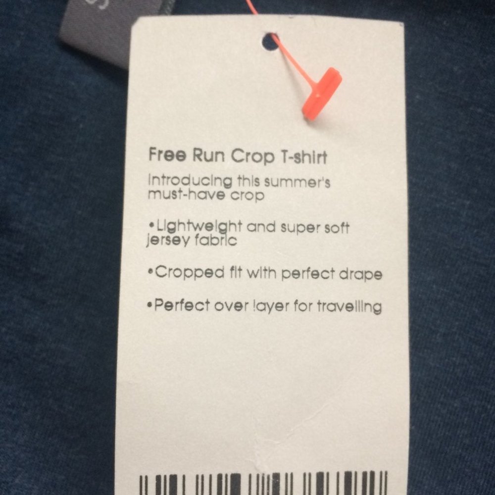 NWT Sweaty Betty Free Run Crop Top - Picture 7 of 7